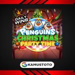Penguins Christmas Party Time